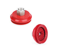 VVC-Ventosas redondas de fuelle de agarre elevado